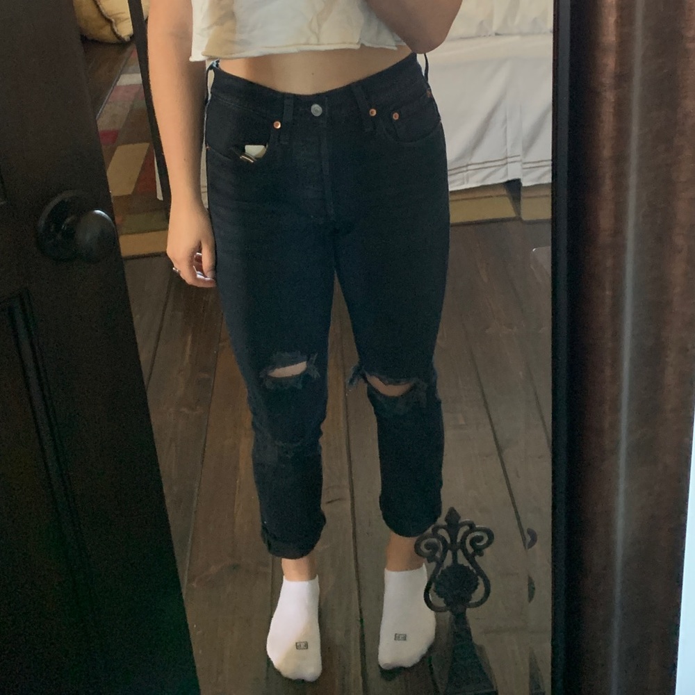 Levi’s Destroyed 501 Jeans